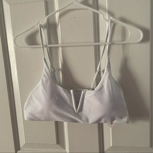 White bikini top